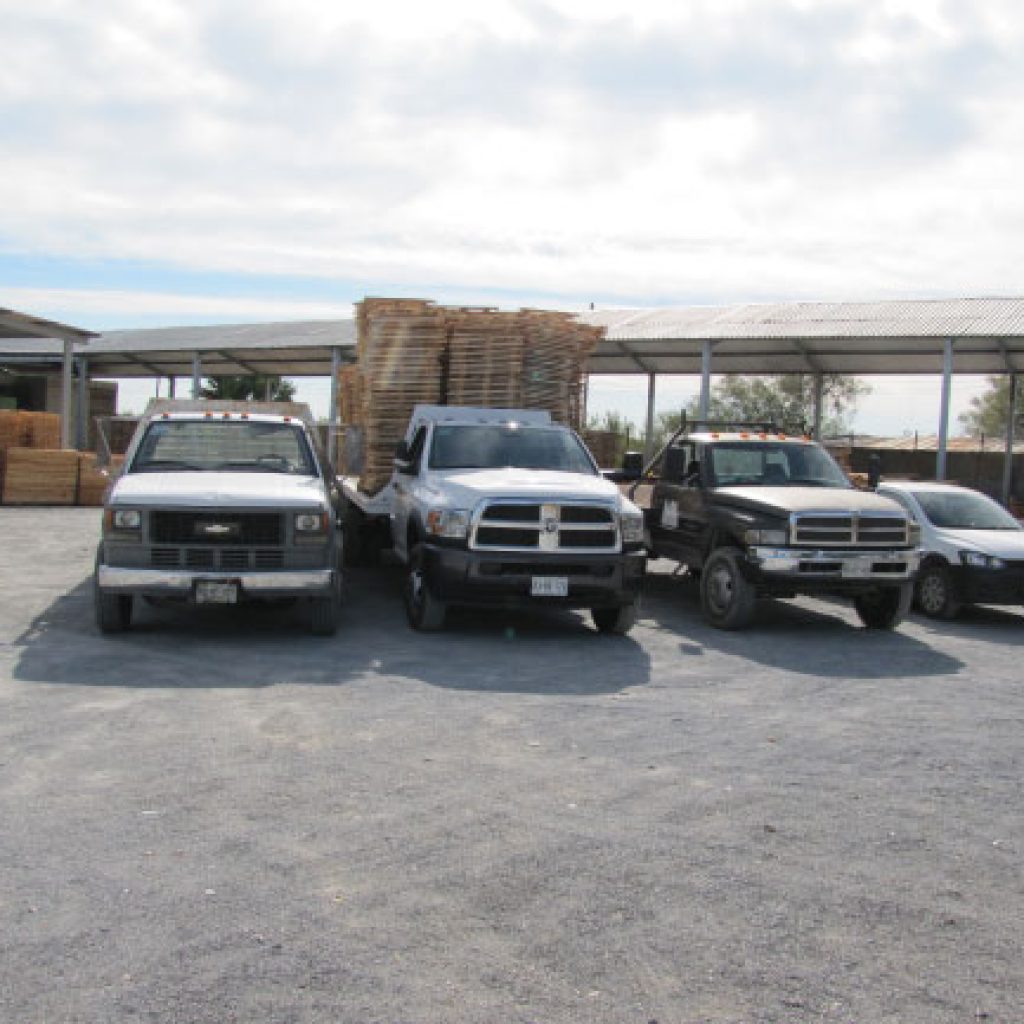 huacales de madera en Monterrey